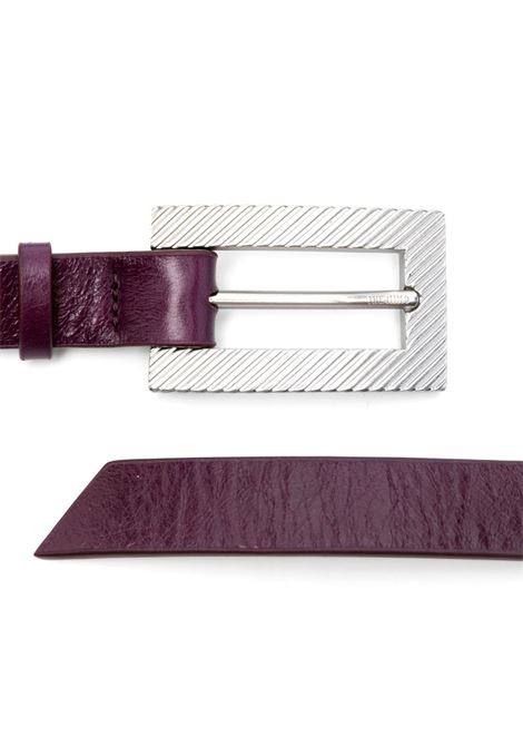 Purple leather belt The attico - women THE ATTICO | 250WKE00028LBT110AA769
